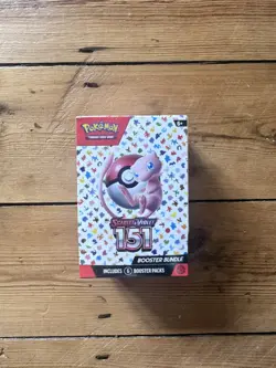 Pokemon TCG Scarlet & Violet 151 Booster Bundle – 6 Sealed Booster Packs - Image 1