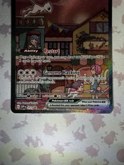 Pokemon Mew ex 053 SVP Black Star Promo Full Art Holo Psychic 180 HP - Image 3