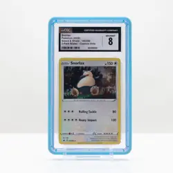 Pokemon Snorlax Cosmos Holo #140/202 Sword & Shield Promo 2020 - CGC 8 - Image 1