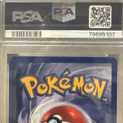 Pokemon 1999 Fossil Hitmonlee 7/62 Holo Rare 1st Edition PSA 8 - Image 3