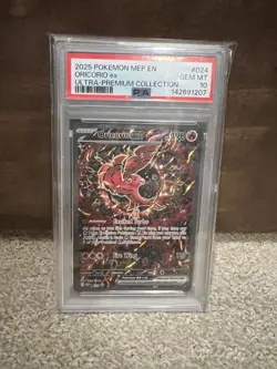 2025 Pokemon Ultra Premium Collection Oricorio ex Promo #024 MEP PSA 10 Gem - Image 1
