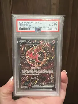 2025 Pokemon Ultra Premium Collection Oricorio ex Promo #024 MEP PSA 10 Gem - Image 3