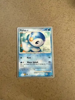 Pokemon Piplup 15/17 World Championship Decks 2008 Common Regular Basic 60 NM- - Image 1