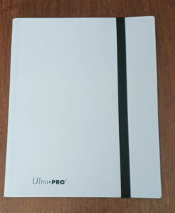 Ultra Pro Eclipse 9 Pocket Binder Side Load 360 Card Organizer White - Image 1