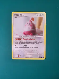 Happiny 14/17 Non Holo from Pokemon POP Series 8 MP or Better - Image 1