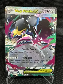 Mega Mawile ex 094/132 Me01: Mega Evolution Holo Pokemon TCG nm - Image 1