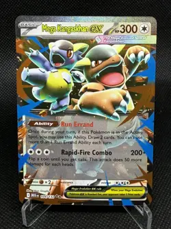 Mega Kangaskhan ex 104/132 Double Rare Mega Evolution Pokemon NM - Image 1
