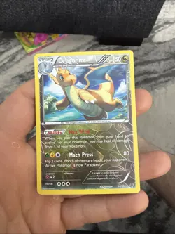 Dragonite 51/108 Rev Holo NM Pokemon Roaring Skies XY - Image 1