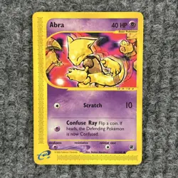 Pokemon EX Expedition Abra 93/165 Regular Common NM - Image 1