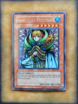 Yugioh Fairy King Truesdale WC4-001 Parallel Secret Rare NM - Image 1