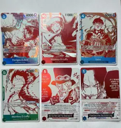 One Piece Treasure Pack Promo ENG 6 Cards Near Mint TCG - Image 1
