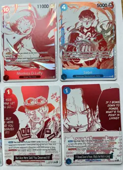 One Piece Treasure Pack Promo ENG 6 Cards Near Mint TCG - Image 3