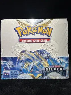 Pokemon TCG Silver Tempest Booster Box English 2022 Trading Card Game - Image 1