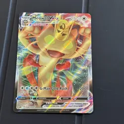 Meowth VMAX SWSH005 SWSH: Sword & Shield Promo Cards Holo - Image 1
