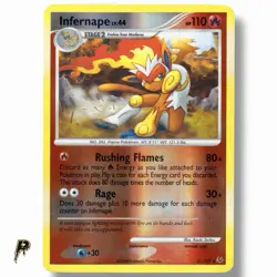 Infernape 31/127 - 2009 Platinum Reverse Holo Rare Pokemon Card MP - Image 1