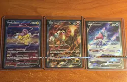 Pokemon TCG Crown Zenith Entei V Suicune V Raikou V Holo Lot 3 Cards NM/M - Image 1