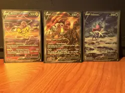 Pokemon TCG Crown Zenith Entei V Suicune V Raikou V Holo Lot 3 Cards NM/M - Image 2