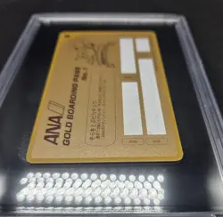 PSA 10 Pikachu ANA Pokemon Jet Gold Boarding Pass No.1 Promo Japanese Card 1998 - Image 5