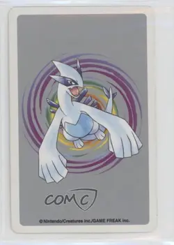 Golem (3 of Clubs) Silver Lugia Back Game Freak/Nintendo Poker Playing Cards - Image 2