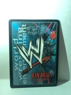 WWE RAW DEAL (2005) Triple H "CHAIN LASHING" Ultra Rare CCG Wrestling Foil Card - Image 2