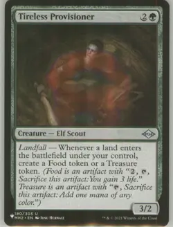 Tireless Provisioner 180 Regular Border Non-Foil Near Mint The List MTG - Image 1