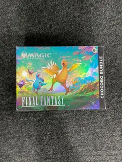 Magic: The Gathering Final Fantasy Chocobo Bundle, Sealed Box is Worn - Image 1