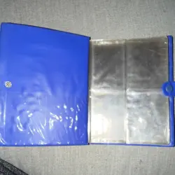 Pokemon Charmander Blue A5 Card Album 4-Pocket 20 Card Ring Binder Fixed Pages - Image 3