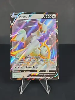 Arceus V 122/172 Ultra Rare Brilliant Stars Pokemon TCG - Image 1