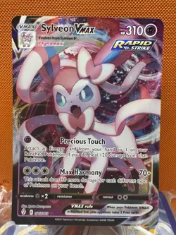 2021 Sword & Shield - Evolving Skies Sylveon VMAX VMAX/Rare Holo VMAX NM - Image 1