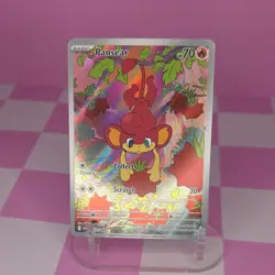 Pokemon Pansear Illustration Rare Holo 099/086 Sv: White Flare 70HP Basic - Image 1