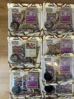 13x Pokemon TCG S&S Astral Radiance Triple Booster Pack Blister Pack - Image 2