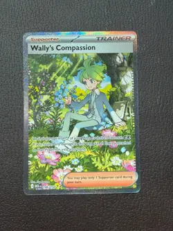 Pokemon TCG 186/133 Wallys Compassion SIR Full Art Trainer Secret Rare - Image 1