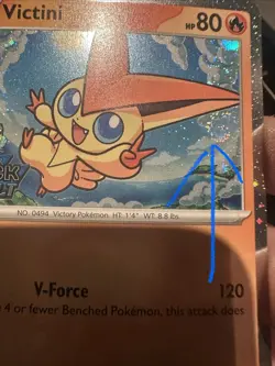 [SWIRL] Victini Black Bolt Stamped 012/086 Rare Holo SV: Black Bolt Pokemon NM - Image 3