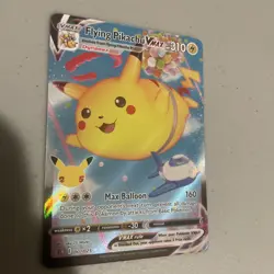 Flying Pikachu VMAX 007/025 Holo VMAX Rare Celebrations Pokemon NM Free Shipping - Image 1