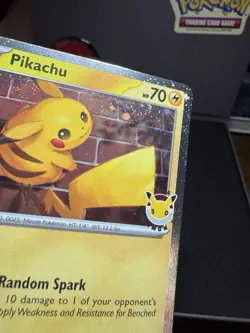 Pikachu 051 /162 Stamped 2026 Pokemon Day 30 Promo With Swirl - Image 1