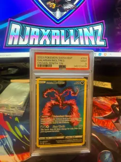 Pokemon Galarian Moltres SWSH284 Promo Holo PSA 9 Sword & Shield 2023 #SWSH284 - Image 1