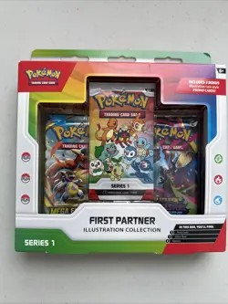 Pokemon First Partner Series 1 Illustration Collection New - Image 1