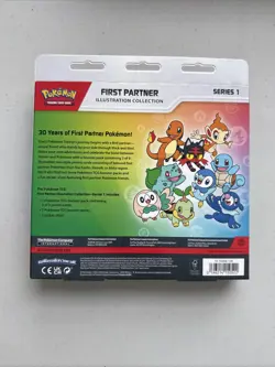 Pokemon First Partner Series 1 Illustration Collection New - Image 2