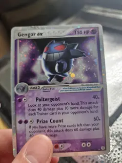Gengar ex 108/112 Firered & Leafgreen Holo MP/HP Pokemon TCG - Image 5