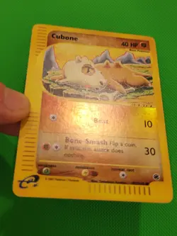 Pokemon TCG Cubone 103/165 Expedition Base Set Reverse Holo MP - Image 3