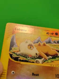 Pokemon TCG Cubone 103/165 Expedition Base Set Reverse Holo MP - Image 4