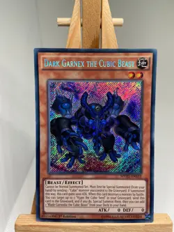 Dark Garnex The Cubic Beast - Secret Rare 1st Edition MVP1-ENS33 - NM - YuGiOh - Image 1