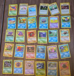 Pokemon Fossil Set - 30x unique Card Unlimited Bundle vintage - Image 1
