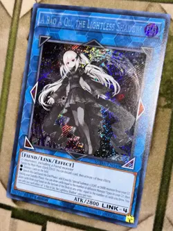 YuGiOh A BAO A QU, THE LIGHTLESS SHADOW Secret Rare SUDA-EN049 - Image 1