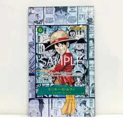 ONE PIECE TCG EXTENDED ART ALLOY CASE MONKEY D LUFFY SEC MANGA OP13-118 CCG - Image 2