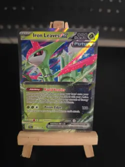 Pokemon Card Iron Leaves ex #25 Temporal Forces Holo English - Image 1