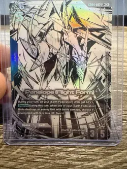 Gundam Card Game GD04-002 Penelope (Flight Form) LR+ Phantom Aria - Image 1