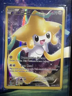 Pokemon TCG Jirachi Black Star Promo Holo Card XY112 - Frame Included! - Image 3
