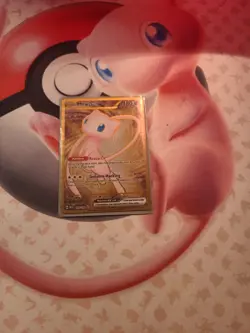Mew EX 151 Metal Card Scarlet & Violet 205/165 Fresh Mint Condition - Image 1