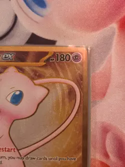 Mew EX 151 Metal Card Scarlet & Violet 205/165 Fresh Mint Condition - Image 5